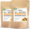 Earth Circle Organics Papaya Seed Powder Capsules, Papain Supplement for Digestion & Gut Health - 60 Vegan Capsules