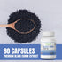 Organic Black Cumin Seed Capsules - Support Cardiovascular and Respiratory System - 60 Caps