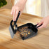 JHKNNK Set Set Mini Dustpan and Brush Compact Mini Broom Dustpan Plastic Nesting Design for Cleaning Desks, Keyboards