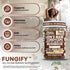 Gummies Immune Gummy Clean Nutra Lions Mane Mushroom Cordyceps Supplement for Memory and Focus Support Vitamins Reishi