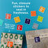 Lunchskins Compostable Food Storage XL Sandwich Bags, Chevron Design, 50 Bags - Eco-Friendly, PFAS and BPA Free