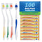 FactorDuty 100 Pack Classic Medium Soft Toothbrush Bulk, Standard, Individually Wrapped