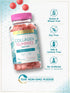 Carlyle Collagen Gummies - Strawberry Flavor Beauty Supplement with Hydrolyzed Collagen Peptides for Women & Men