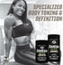PMD Sports Omega Cuts Elite Fat Loss Formula - Omega Fatty Acids, MCT's, CLA, Keto Friendly, 90 Softgels