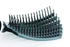 Premium Mini Tangle Buster Brush, Soft Nylon Bristles, Teal and Pink Color, Ideal for Wet and Dry Hair