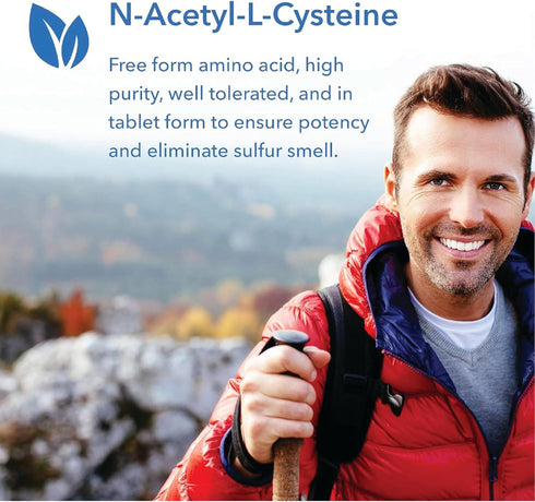 Allergy Research Group NAC Supplement - N-Acetyl-L-Cysteine, 120 Count, Supports Immune Function, Healthy Mucus