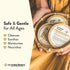 ECZEMA HONEY Gentle Oatmeal and Lavender Soap - Natural Eczema Body Wash for Dry, Itchy, Sensitive Skin (3.3 Oz)