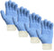 MIG4U Microfiber Dusting Gloves, House Cleaning Glove for Blinds, Windows, Furniture, Reusable Lint-Free Blue, 2 Pairs