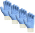 MIG4U Microfiber Dusting Gloves, House Cleaning Glove for Blinds, Windows, Furniture, Reusable Lint-Free Blue, 2 Pairs