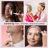 Rose Quartz Face Roller - Relaxation Gifts for Women, Skin Care Tools for Fine Lines, Facial Massager Tools