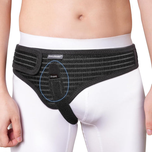 Velpeau Hernia Belt for Men and Women, Adjustable Support Truss Underwear Briefs for Inguinal, Groin Hernia Pain Relief