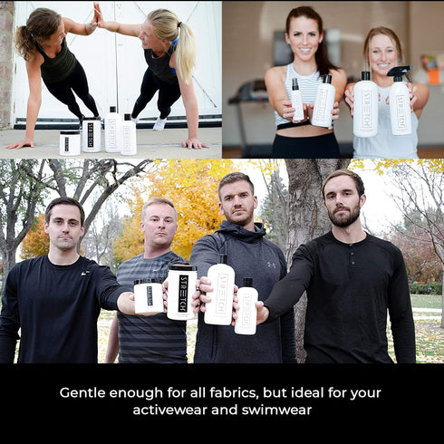 Forever New Stretch Active Wear Laundry Detergent, Original Scent, Powder, 32 Ounce - Ideal for Workout Clothes