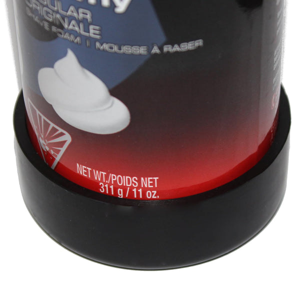 Stops Shaving Cream Can Rust, Black, Large-Foam Sized