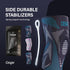 2 Pack Compression Knee Sleeve for Men & Women - Knee Support with Patella Gel Pad & Side Stabilizer, X-Large Blue