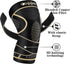 Men(2 Pack), Copper Knee Braces with Strap for Knee Pain Women and Knee Compression Sleeve for Arthritis, ACL, Meniscus