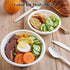 ECOLipak 150 Pack 12 oz Disposable Compostable Bowls, Heavy-Duty Biodegradable Soup Bowls, Eco-Friendly