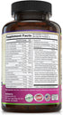 Womens Daily Multivitamin Multimineral Supplement - 60 Capsules - Energy, Mood, Focus, Hair, Skin & Nails