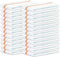 Bar Mops Gold Stripe Kitchen Towels Pack of 24, 16x19 Multi-Purpose Absorbent Dishcloths for Home