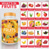 Fruits and Veggie Supplements - 90 Fruits, 90 Veggies Capsules to Boost Energy Level, Whole Food from Super Foods -