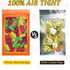 100 PCS Holographic Bags for Lashes, Candy, Small Baggies, Resealable Packaging Bags for Jewelry, Food