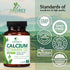 Calcium 1200 mg Plus Vitamin D3, 60 Tablets, Bone Health & Immune Support