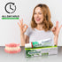 NaturDent Natural Strong Denture Adhesive, Holds Dentures Longer, No Zinc, No Petrochemical, No Yucky Taste