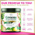 Green Powder Superfood, Organic Super Greens Powder for Gut Health & Bloating Support, 28 Servings