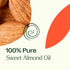Plant Therapy Sweet Almond Oil, Natural Moisturizer for Skin, Hair, Body, 4 oz