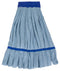 Microfiber Tube Mop Head, 400 Grams, Blue - Super Absorbent Looped Ends