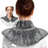 Microwavable Heating Pad for Neck, Shoulders, and Back, Weighted Unscented Neck Wrap with Moist Heat, Gray
