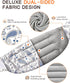 Pack, Microwave Heating Pad for Back with Moist Heat, Extra Large Microwavable Heating Wrap for Lumbar, Waist, Stomach