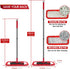 JEHONN Floor Mop - Dry Wet Flat Dust Mops with Microfiber & Chenille Pads for Hard Wood, Laminate, Tile