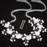 Wedding Hair Accessories for Kids, White Flower Headband Pearl Hair Dress for Girls and Flower Girls Communion