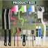 Solvra 14 Set Pcs Crevice Cleaning Brush Hard Bristle Cleaning Tools for Grout, Tile Floors, Gaps & Narrow Spaces