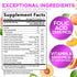 Prenatal Gummy Vitamins for Women, Prenatal Multivitamin with Folic Acid for Fetal Support, Vitamin A, C, D3, B12 & B6, Nature's Pregnancy Vitamins with Folate - 120 Gummies, 60 Day Supply