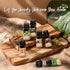 Set, SALKING Woody Essential Oils Gift Natural and Pure Aromatherapy Fragrance Oils for Diffuser, Humidifier, Massage