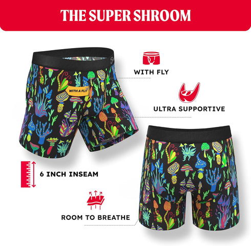 Hammock Shinesty Ball Boxer Brief - Pouch Underwear For Men with Fly