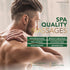 Cosmetasa Sore Muscle Massage Oil - Deep Tissue Massager with Arnica, Peppermint, Chamomile, Lavender 8.8 Fl Oz