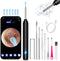 Ear Wax Removal Kit with Camera - 1269P HD Otoscope, Ear Cleaning Kit with Lights and 6 Ear Picks for All Ages