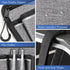 FINPAC Wheelchair Side Storage Bag w/Cup Holder, Wheelchair Armrest Accessories Pouch with Pen Slot and Reflective