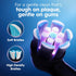 iO2, 3 Oral-B Rechargeable Electric Toothbrush, Cleaning Modes, Automatic Pressure Sensor to Protect Gums, Pure White