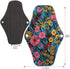 PHOGARY Set (7 1, 25.4cm 4 Reusable Menstrual Pads, Bamboo Cloth Pads for Heavy Flow with Wet Bag, Large Sanitary Pad