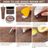 Wood Furniture Repair Kit, 40 Sets, 18 Colors Wood Filler Putty and 8 Touch Up Markers for Scratches and Holes