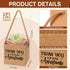 Motiskyy 24 2.5 Inch Pcs Teacher Nurse Appreciation Succulent Wrap Bags Thank You for Being Awesome Small Succulent