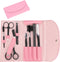 Professional Eyebrow Grooming Kit - 8PCS/SET with Leather Bag, Trimming Kit for Women & Men