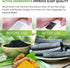 Sea-Maid (30 Foot Pads PCS), Deep Cleansing Foot Patches with Bamboo Vinegar and Ginger Powder, Relieve Stress, Improve