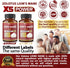 11 in 1 Lions Mane Mushroom Capsules, Equivalent to 5050mg, 3 Month Supply with Cordyceps, Reishi, Ashwagandha, Immune