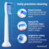 HX6015/03 8 Replacement Heads - Compatible with Philips Sonicare Replacement Heads - Medium Replacement Toothbrush Head