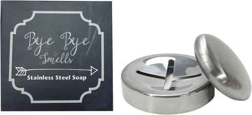 Performance Bye Bye Smells Kitchen Gadgets Stainless Steel Soap Oval Hand Odor Remover