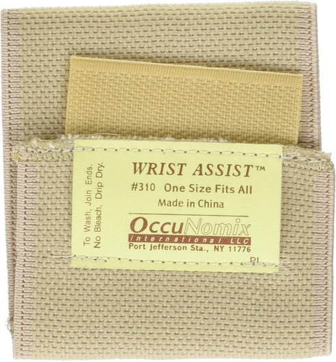 Occunomix OCC310 Wrist Assist Support, Elastic, Beige